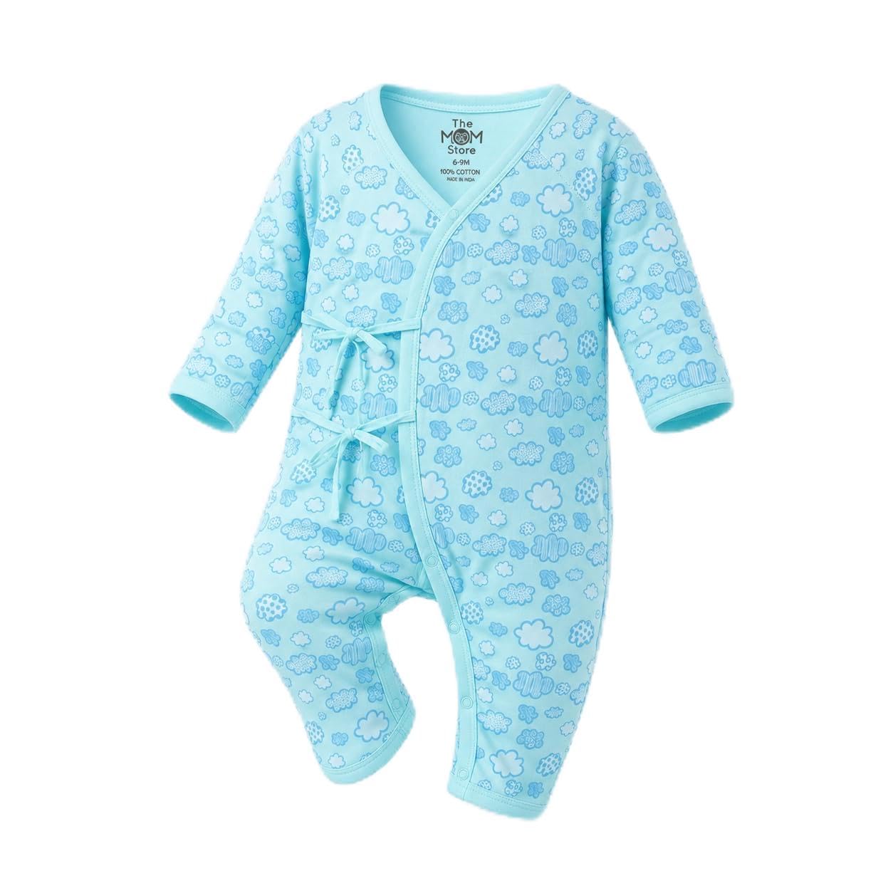 Baby Romper Jabla Style For Boys And Girls | Cotton | Soft Infant Bodysuit | Trendy Stylish Sleepwear For Newborn Baby | Printed | Unisex Comfortable Everyday Baby Wear-image-12