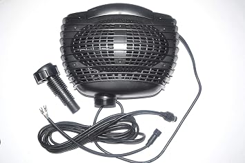 Powerful 25W Solar Submersible Water Pond Pump, 12 Volt to 18 Volt DC, suitable for outdoor Waterfall, Fish and Koi Ponds or to run through pond filter