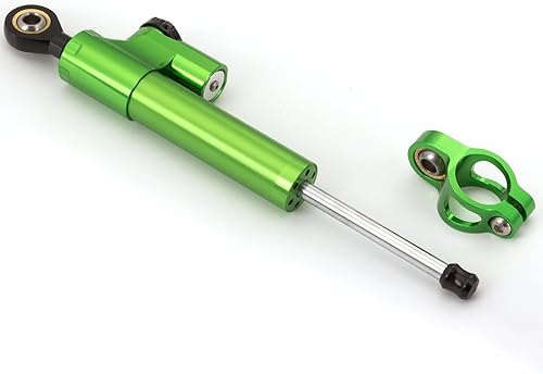 Vista 76 de PROCNC Amortiguador universal ajustable de dirección para motocicleta Kawasaki Z1000 Z750 2003-2009 ZX6R 2005-2016 ZZR1400 ZX14 2006-2012 VERSYS