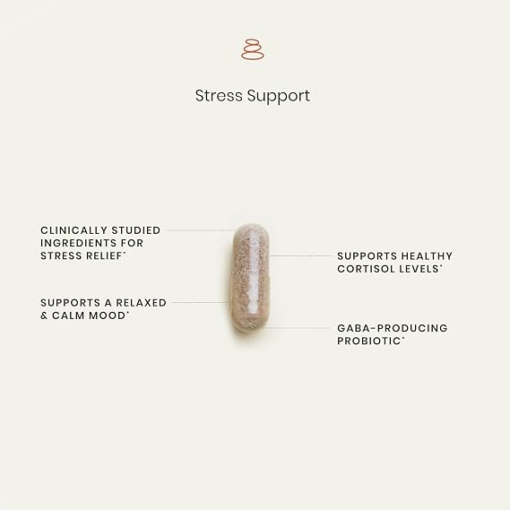 Perelel Stress Support Supplement with Ashwagandha & Saffron