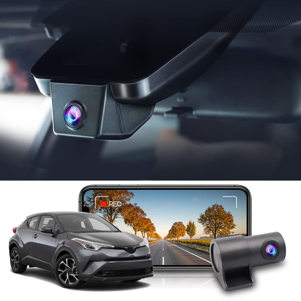 Amazon.com: Fitcamx 2K Front and Rear Dash Cam Suitable for Toyota