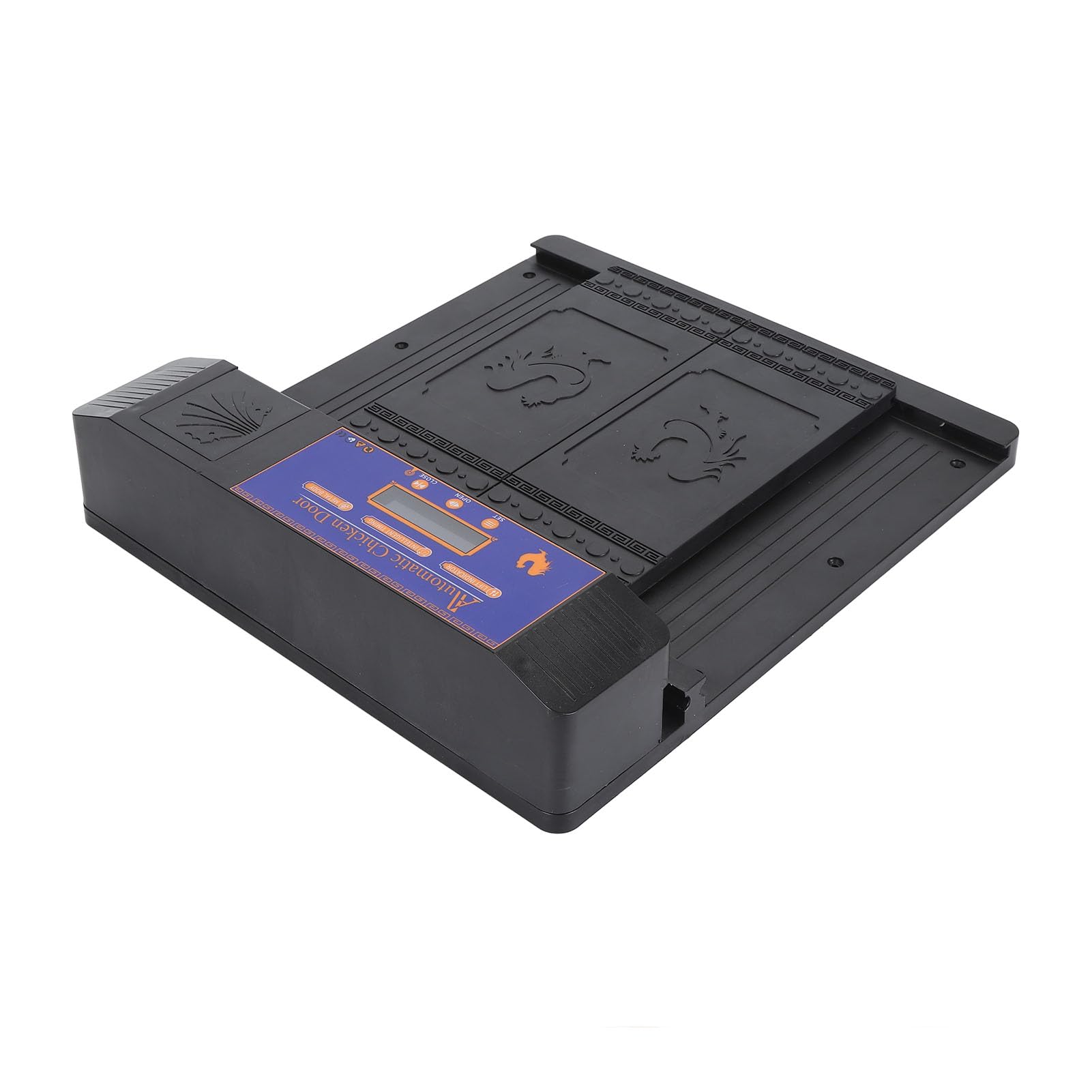 Asixxsix Porta Automatica per Pollaio, Doppio Timer di Apertura Display LED Apriporta Alimentata a Batteria, Porta Elettrica per Polli con Avviso di Batteria Scarica per Polli Grandi, Medi e Piccoli