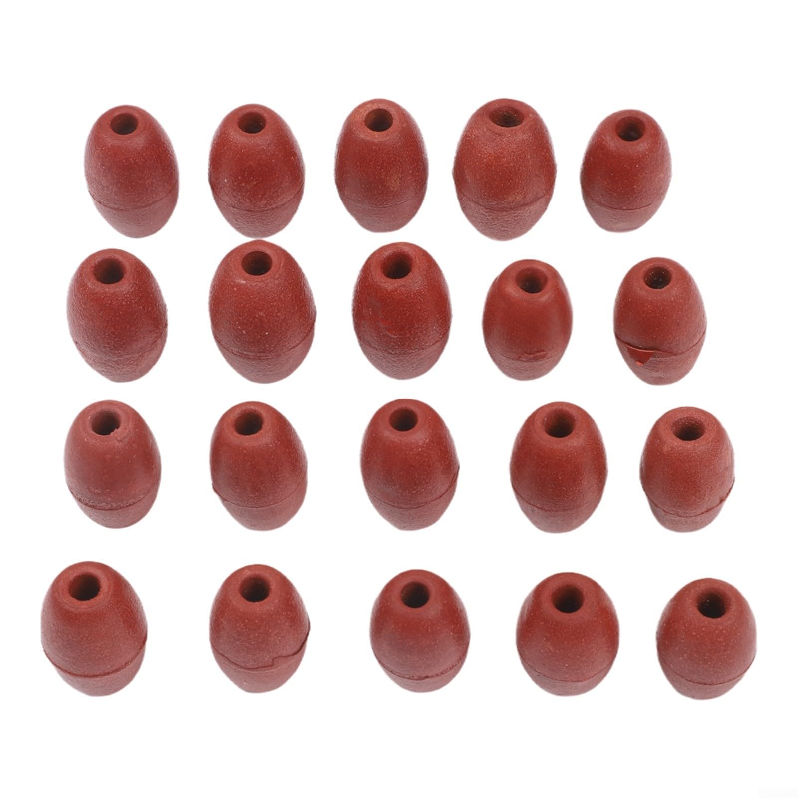 Boa galleggiante in corda 20 pezzi PVC pesca acque profonde foro 6mm alta galleggiabilità