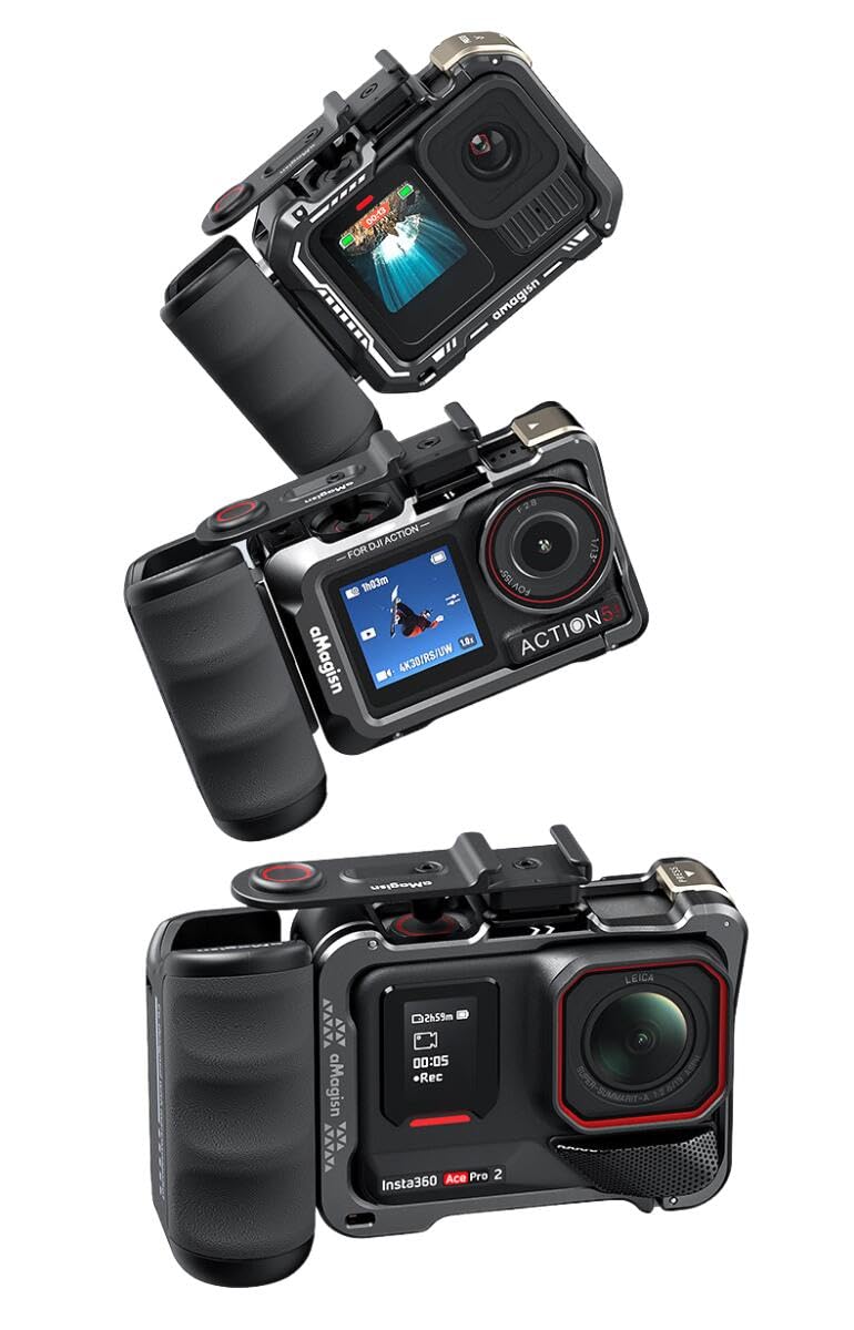 Grip per telecamera d'azione Grip per telecamera di strada per Insta360 AcePro2 DJI azione GoPro