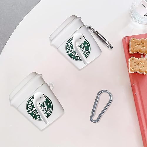 Miniatura 7 de Funda compatible con Airpods 1 y 2, suave, bonita, única, divertida, fresca, a la moda, duradera, de protección, bolsa de almacenamiento portátil,