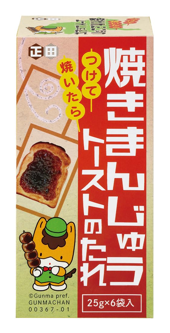 正田醤油 焼きまんじゅうトーストのたれ 25g×6袋入