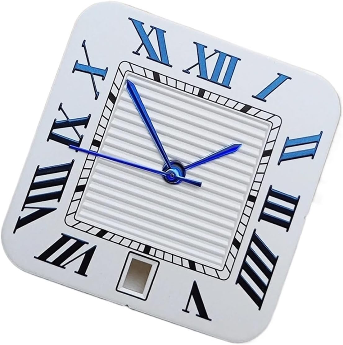 1PCS NH35 Dial 27mm S Date 6 O'clock Fit Movement Watch Accessories, 1 -Dial Hands, No logo