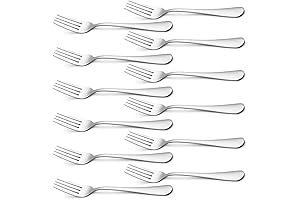 Forks Silverware: Refined Dining with Briout's Premium Stainless Steel Flatware