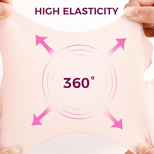 Miniatura 4 de 2 mallas de ballet para niñas, mallas de baile, mallas ultra suaves con pies, leotardos de ballet para niñas