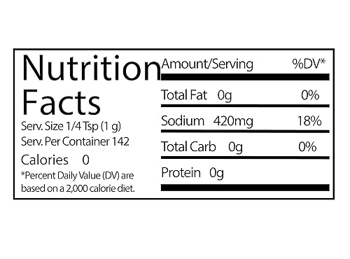 Miniatura 2 de Viva Doria Hickory Smoked Sea Salt (Fine Grain) Hickorywood Salt (5 oz glass jar)