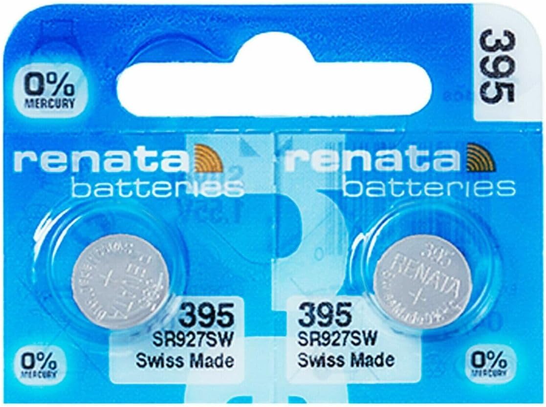Two Renata 395 SR927SW Watch battery ()