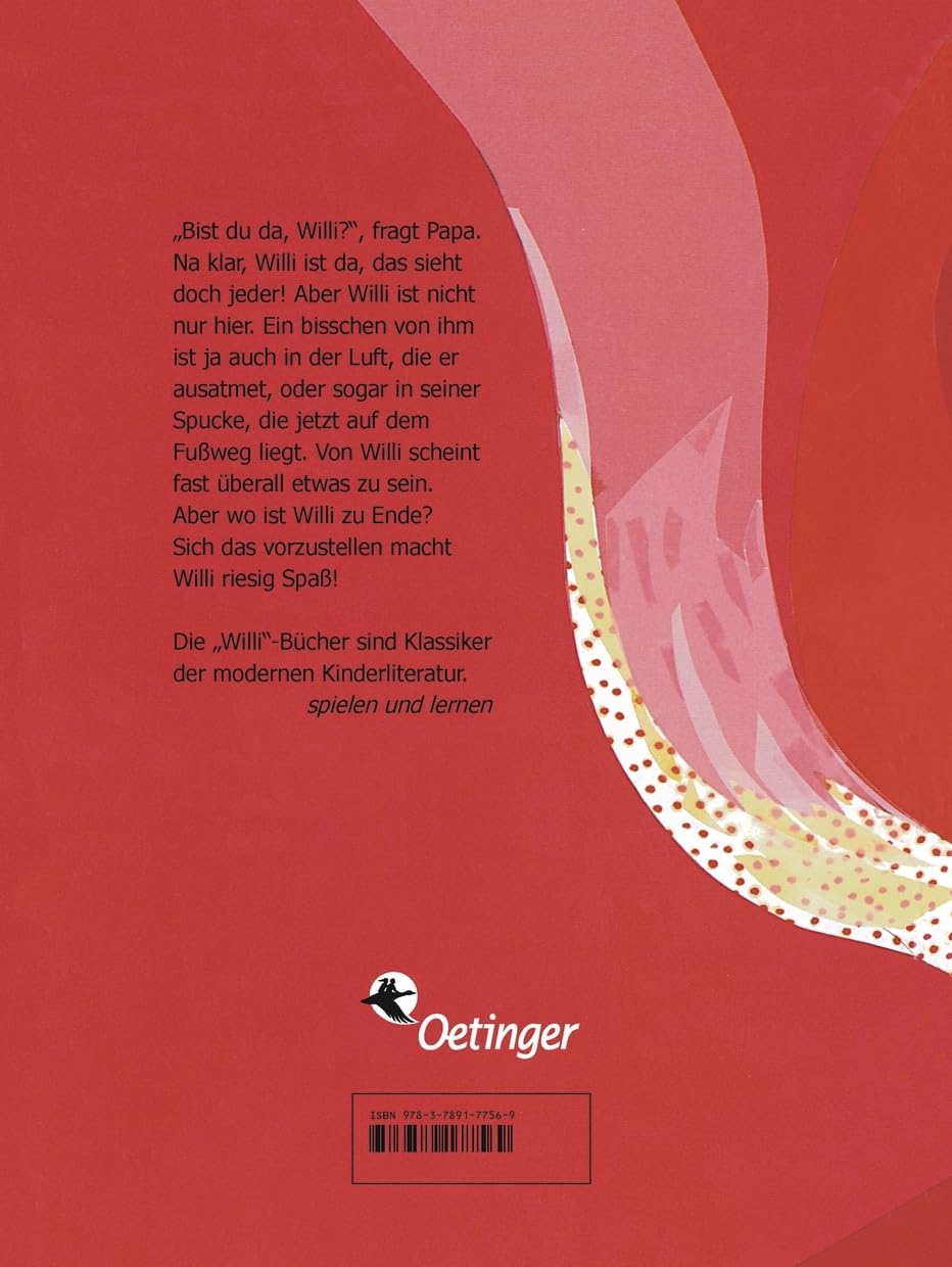 Wo bist du, Willi Wiberg?: Philosophischer Bilderbuch-Klassiker für Kinder ab 4 Jahren