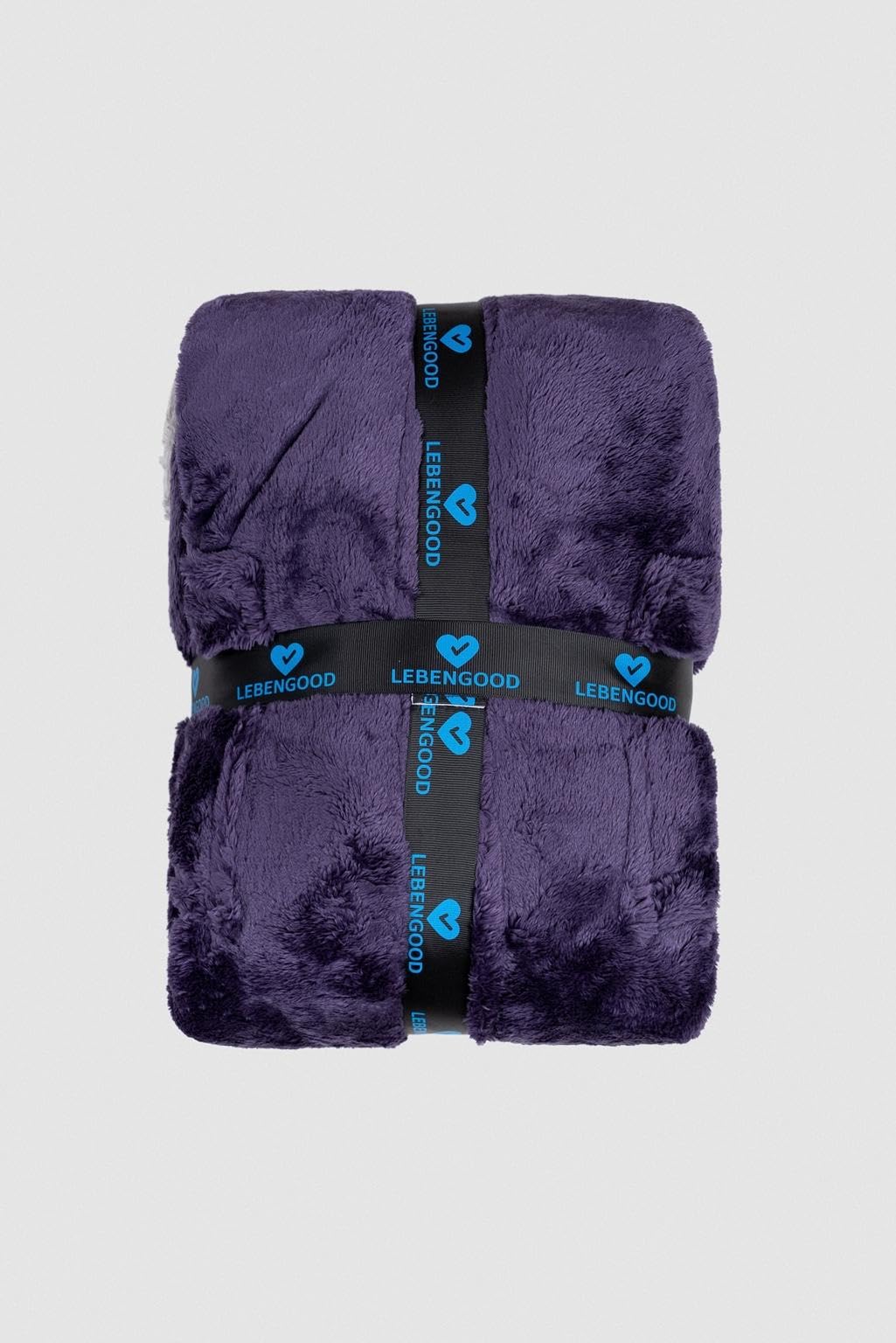 LEBENGOOD Bata Hombre Invierno, Albornoz Hombre Coralina, Batas de Casa Polar, Suave, Acogedor, Microfibra OEKO-TEX®
