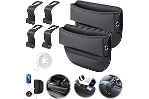 Nozo 2-Pack Car Seat Gap Filler Organizer