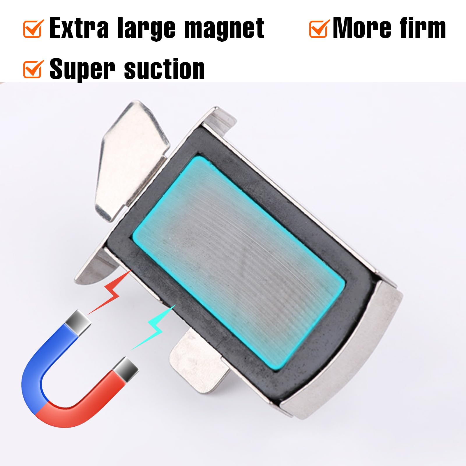 Guida Magnetica Per Cucito Universale - Accessorio In Acciaio Inox 7,8x4 Cm Per Macchina Da Cucire - Cuciture Dritte E PreciSe