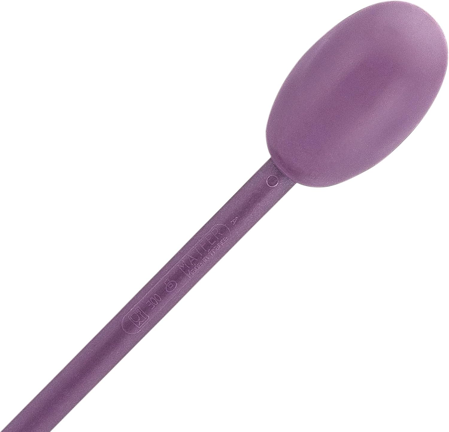 Matfer Bourgeat Exoglass® High Temperature Spoon, Purple, 11 7/8"