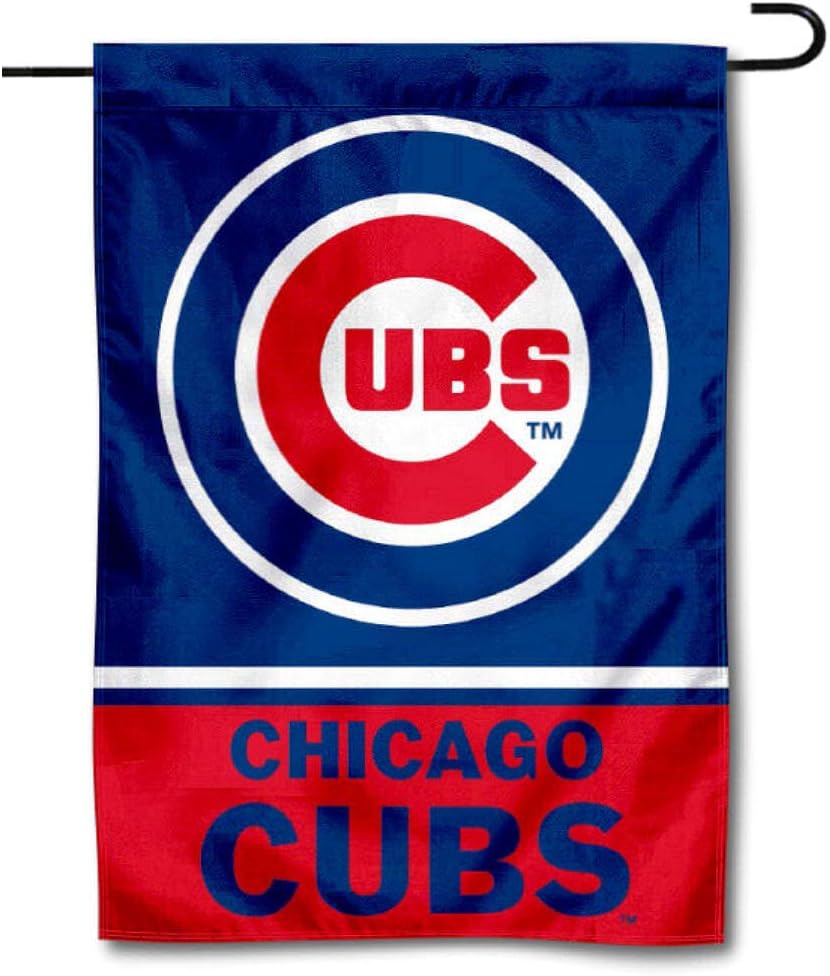 Chicago Baseball Double Sided Garden Flag