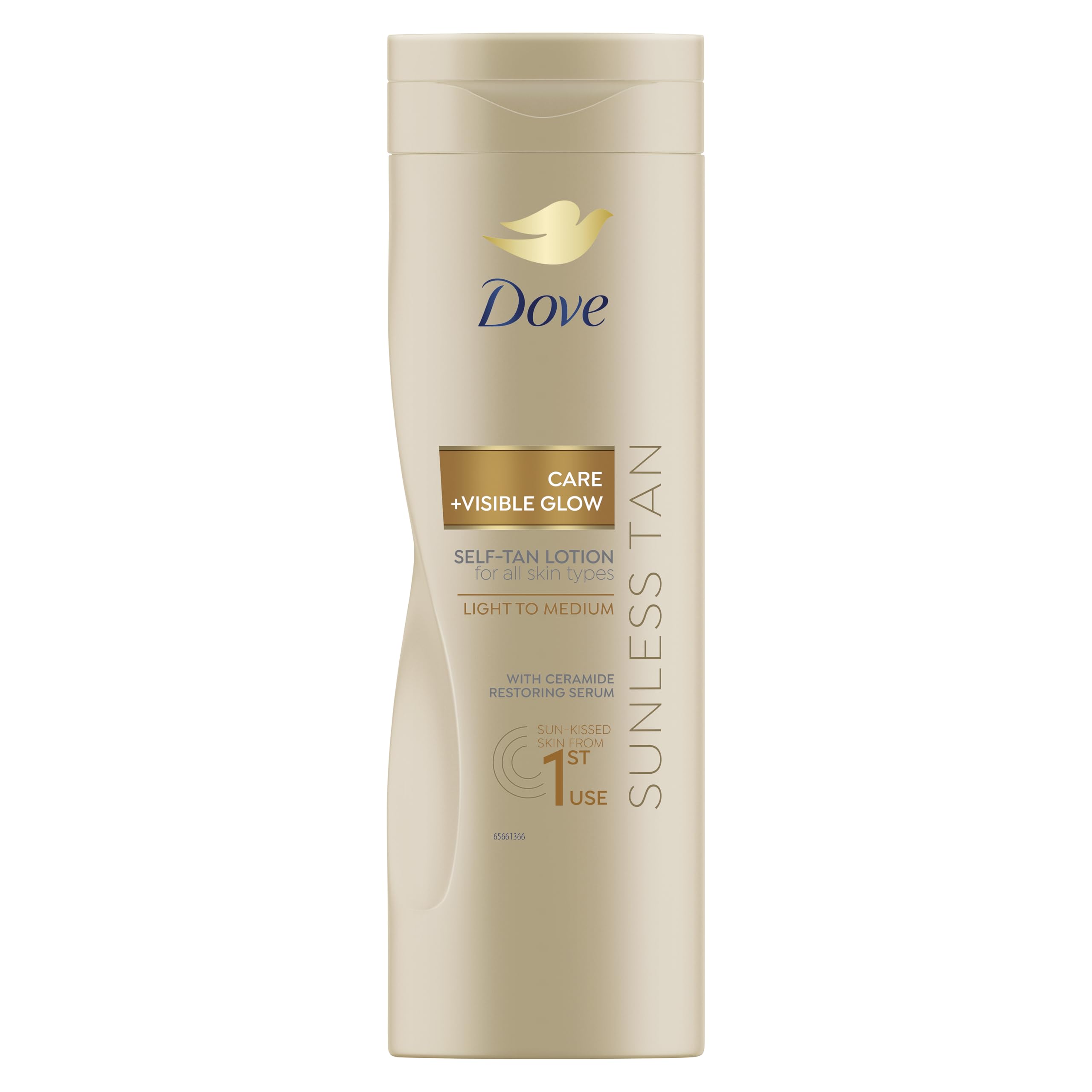 Dove Care + Visible Glow Light to Medium Self Tan Lotion 400 ml