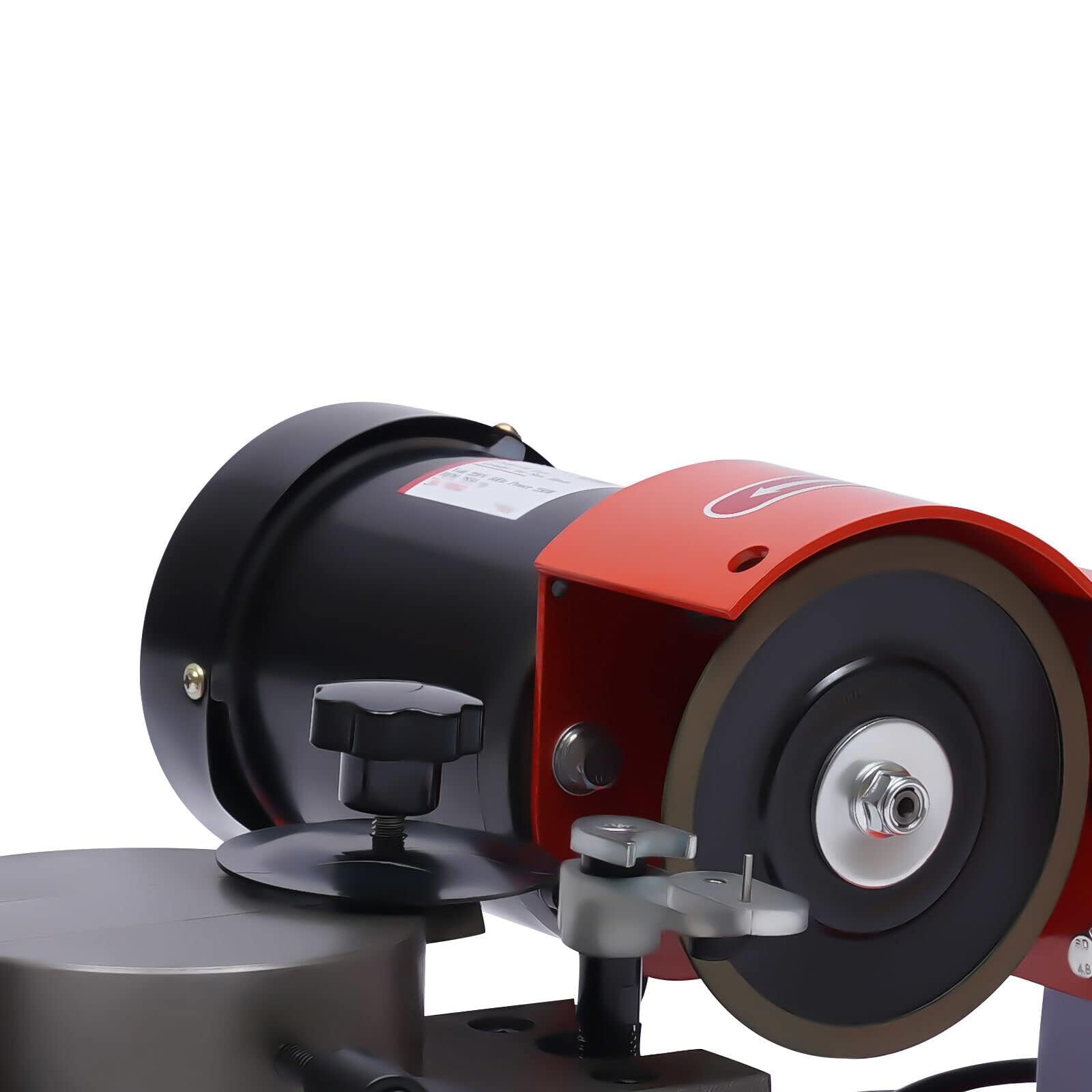 Afilador de hojas de sierra circular, lijadora eléctrica de hoja de sierra circular para carburo de tungsteno, HSS, plástico, mesa de madera ± 20°, 250 W