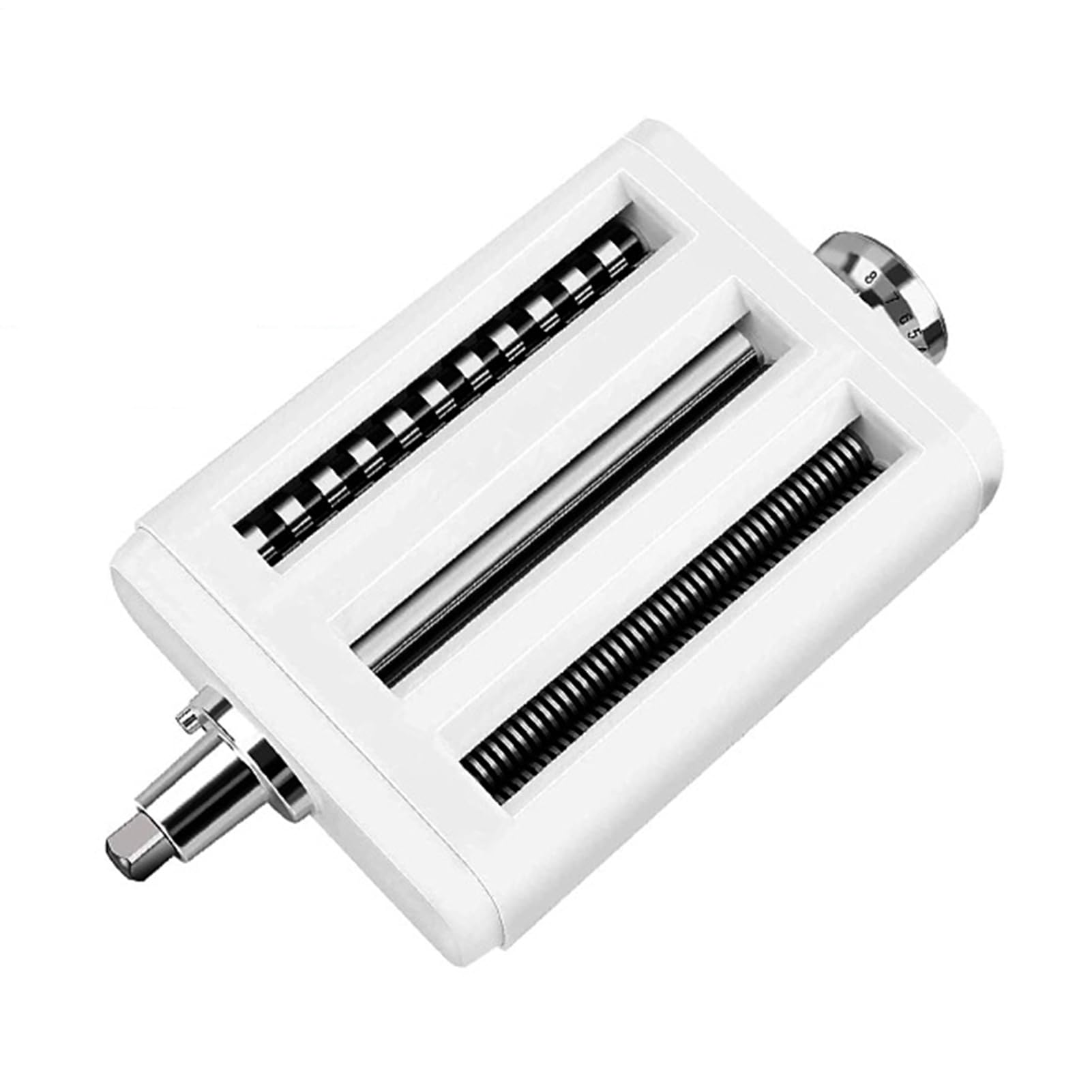 Pasta Roller & Cutter Kit - Vielseitiges Pasta Making Attachment Set | Rollschneider Werkzeuge für frische hausgemachte Pastta, Lasagneblätter, Spaghetti Fettuccine, ideal für die Küche