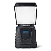 Amazon Basics Camping Essentials Lantern, 360-Degree 1000 Lumen LED, Adjustable Dimmable with 4 Lighting Modes, Water Resistant IPX4, Black (Batteries Not Included)