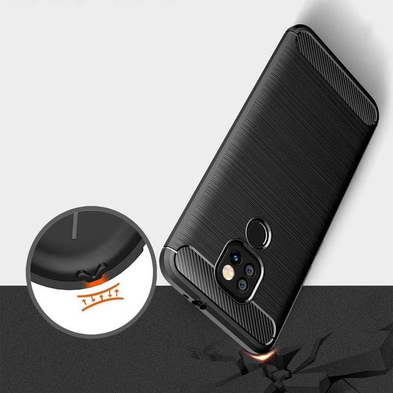 Image of Basic Case for Moto G9, G9 Play (Carbon Fibre Black)