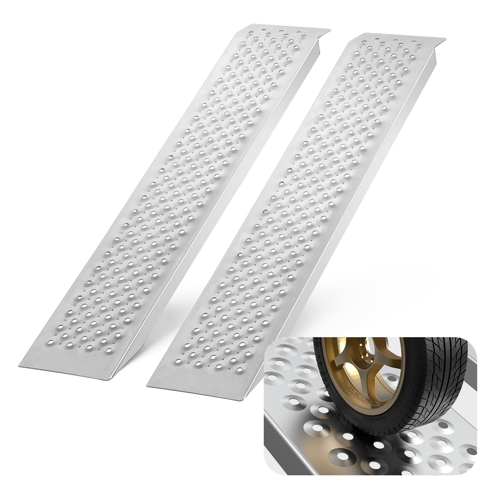 Amazon.com: VEVOR Aluminum Ramps, 880 LBS Capacity 47.2
