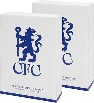 Chelsea Playing Cards - Official Football Gift 52-Card Deck, 2 Pack