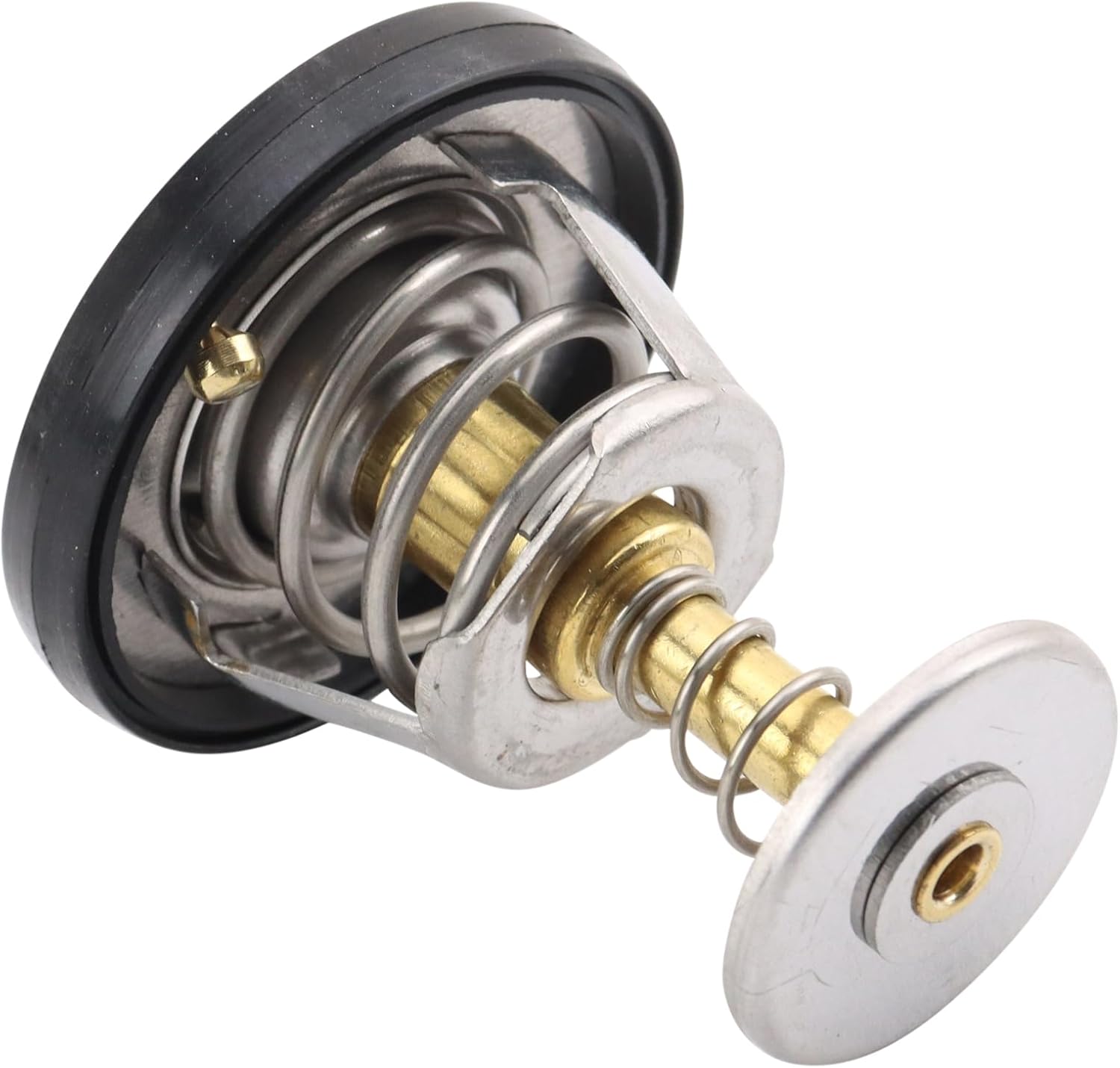 TRQ Thermostat with Housing Assembly Compatible with 2006-2011 Chevrolet Impala 2006-2010 Malibu 2006-2007 Monte Carlo Pontiac G6 2007-2008 Saturn Aura 2008-2009 Vue