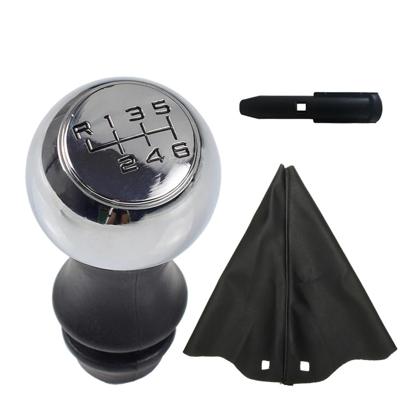 VAVGKDKPZB Shifter Lever Handle for Triumph for C5 5 6 Speed Gear Shift Knob Boot Case(Option 4)