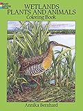 Wetlands Plants and Animals Coloring Book