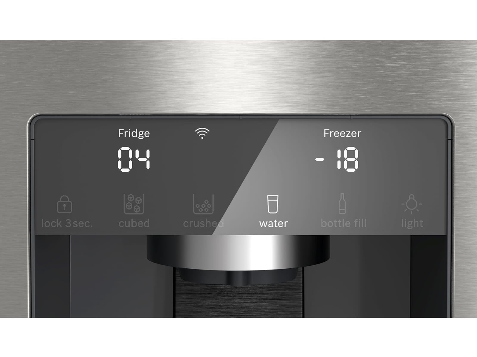 Bosch KFD96APEA Serie 6 nevera Multidoor 183 x 91 cm acero antihuellas | Nevera multipuerta independiente, capacidad XXL, Total No Frost, dispensador con conexión de agua