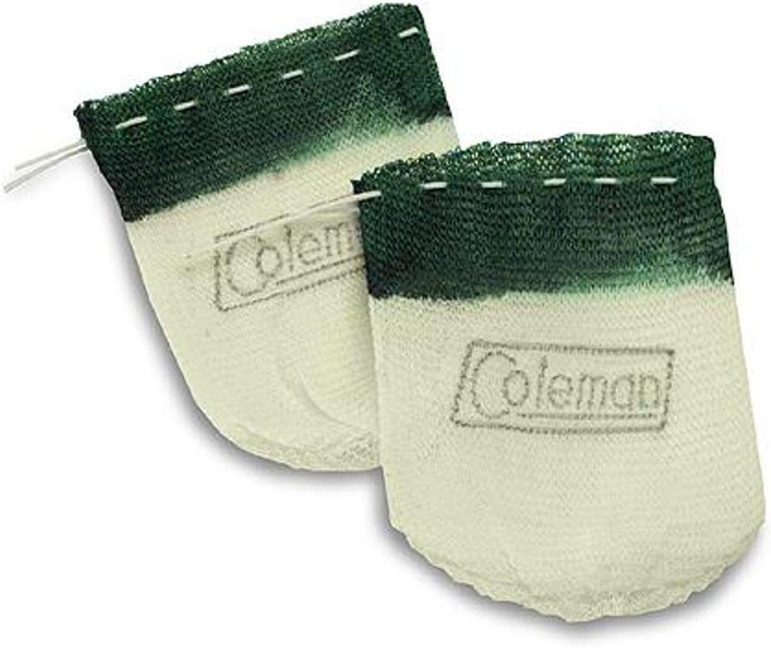 Coleman String Tie Lantern Mantles, 2-Pack of Model #21 Mantles Fueled Lanterns, Change Mantles Easily with String Attachment