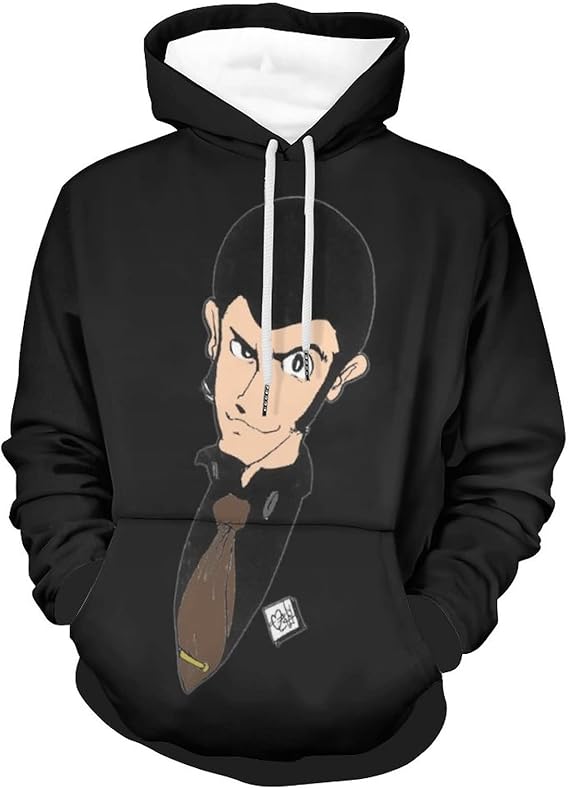 Amazon Co Jp ルパン三世 パーカー メンズ レディース パーカー メンズ 大きいサイズ ファッション ルパン三世 3dプリント スウェット トレーナー メンズ レディース ゆったり人気服 ユニセックス 春秋冬 服 ファッション小物