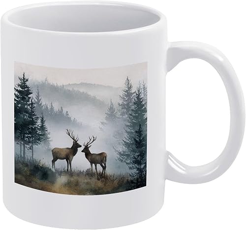 Miniatura 15 de Taza de vaca de las montañas, divertida, única, para cumpleaños, día de la madre, ideas de regalo de casa de campo, Navidad, taza vintage para café,