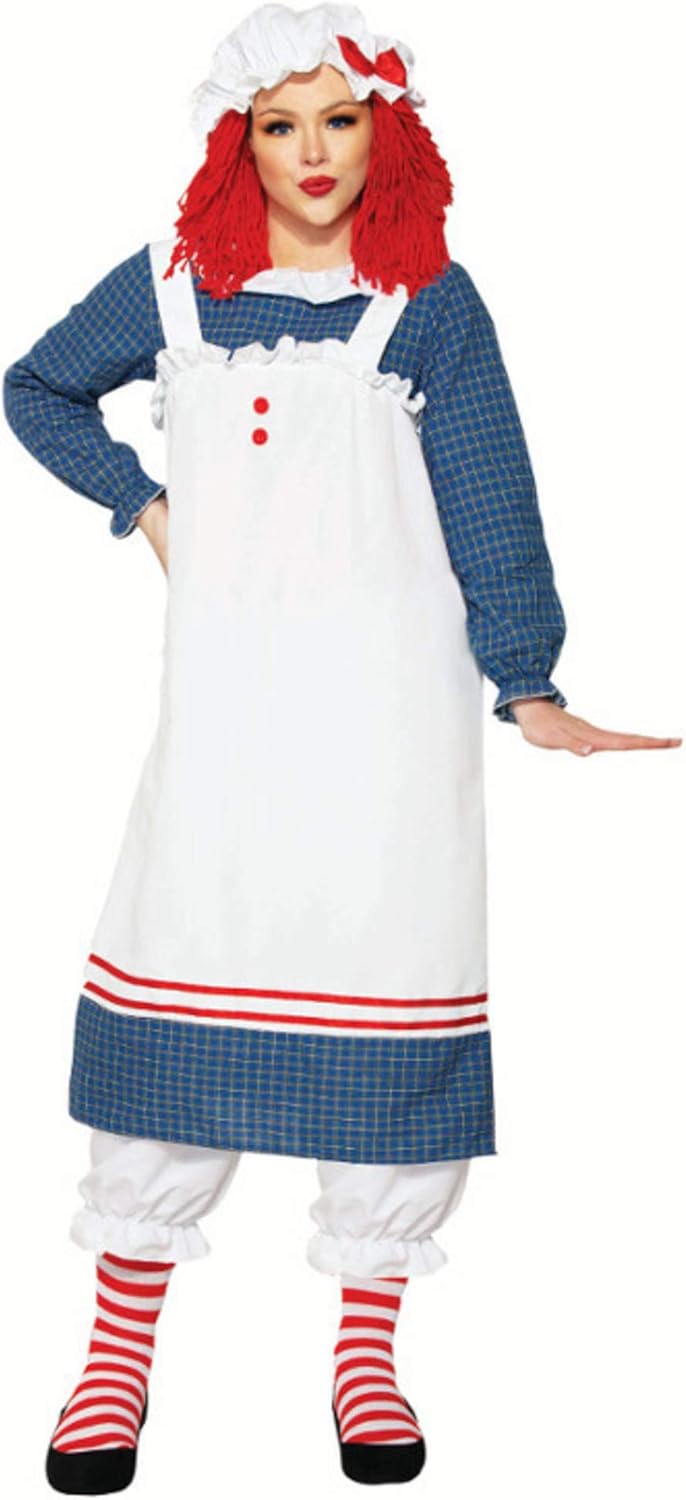 Forum Novelties Women's Fairy Tale Characters Miss Dolly Costume, As Shown, Standard