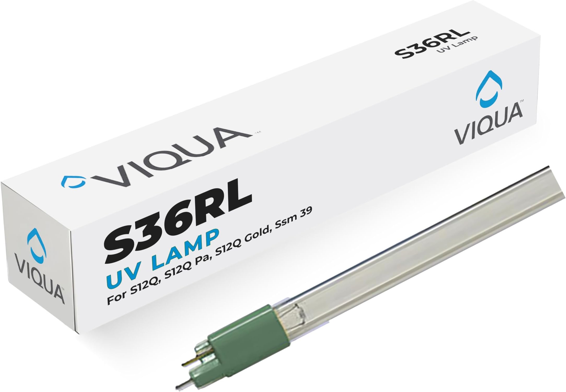 Viqua S36RL Lamp for S12Q, S12Q-PA, S12Q-Gold, SSM-39, S24Q, S24Q-Gold, S40Q & SUV 24P-100P Series UV Systems