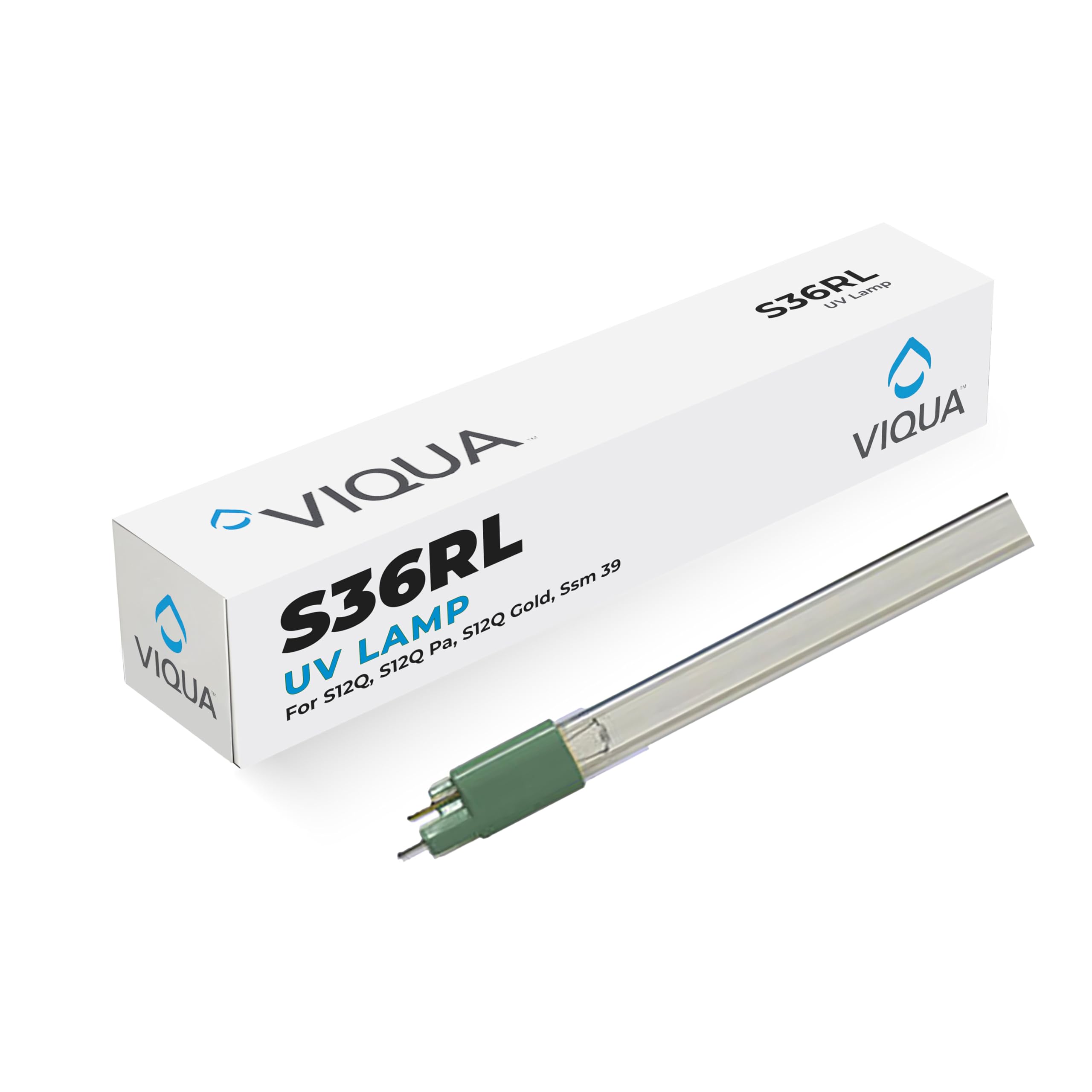 Viqua S36RL Lamp for S12Q, S12Q-PA, S12Q-Gold, SSM-39, S24Q, S24Q-Gold, S40Q & SUV 24P-100P Series UV Systems