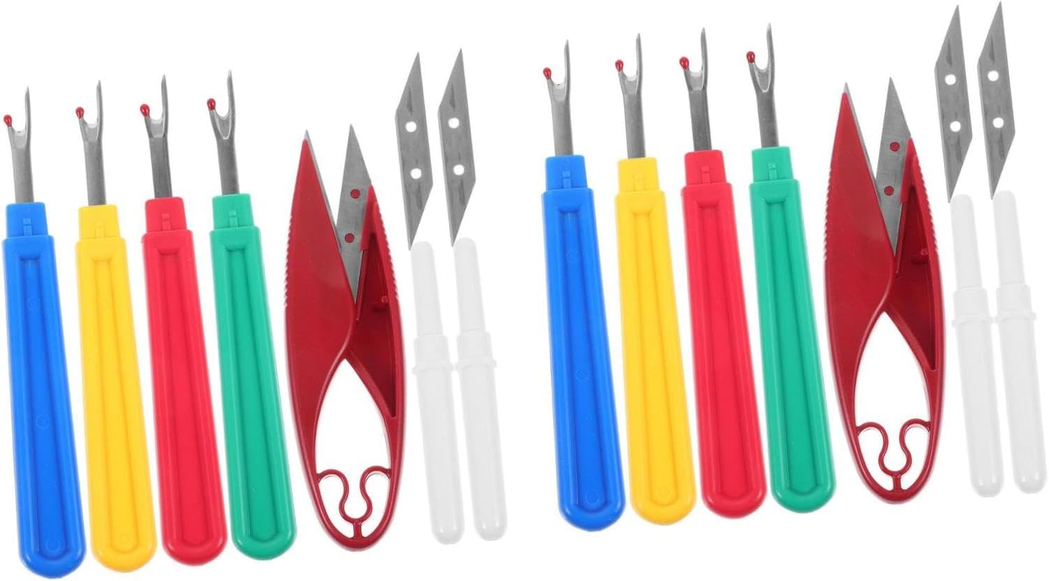 ARTIBETTER 5sets Nonslip Seam Tool Kit Thread Remover for Crafting and Cross Projects Sewing Accessories for Beginners and Experts