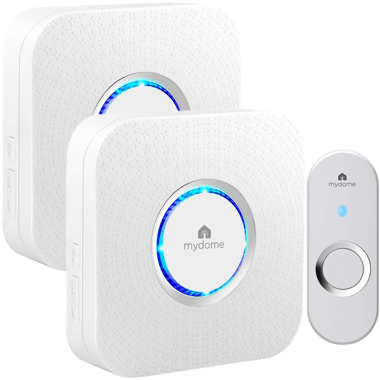 Mydome Wireless Doorbell Loud Double Door Bell Plugin Chime Kit