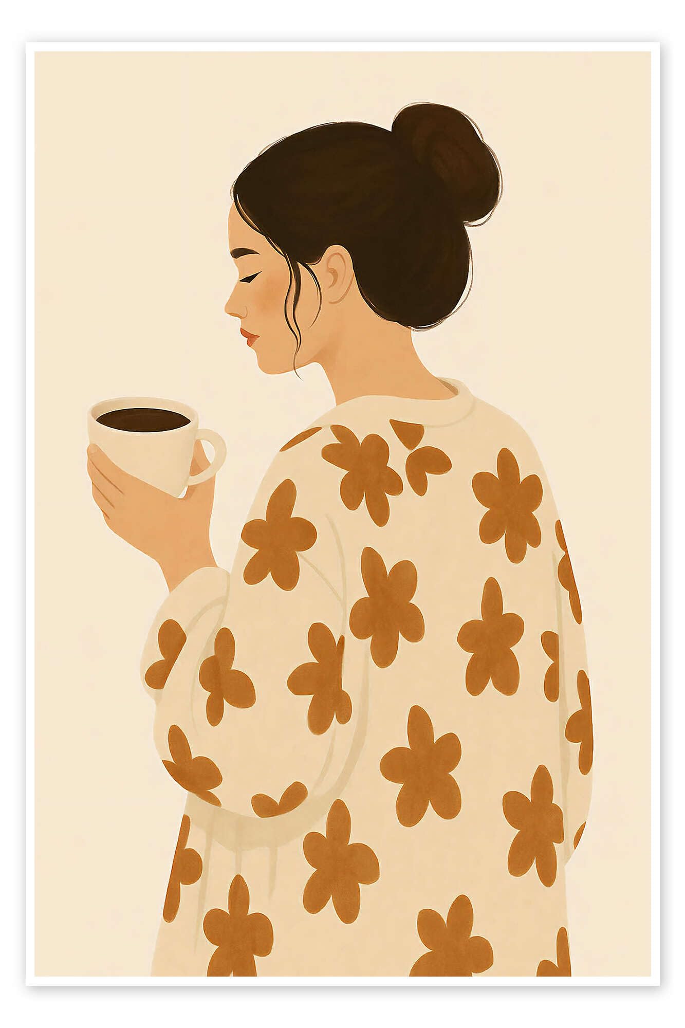 Good morning Plakat | 80 x 120 cm Annika Persson Obrazy Dekoracja ścienna