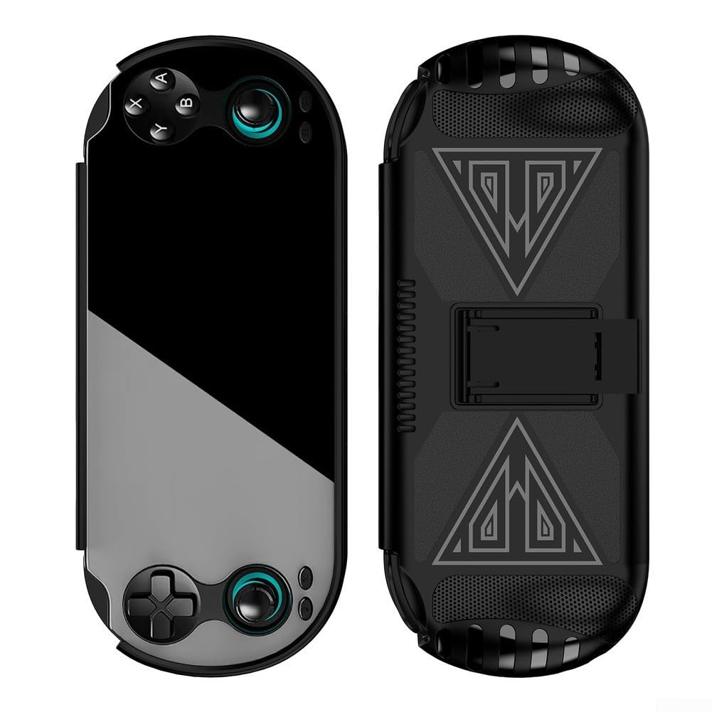 Funda protectora suave de TPU para dispositivo de juego portátil ANBERNIC RG VITA PRO, cubierta de agarre ergonómico portátil, agarre ergonómico para mayor comodidad, resistencia a arañazos y
