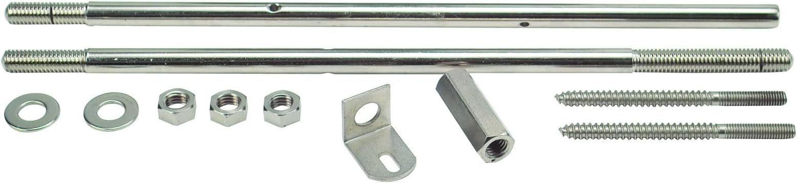 P-171 Banjo Coordinator Rods For Single-Piece Flange - Nickel-Plated Steel