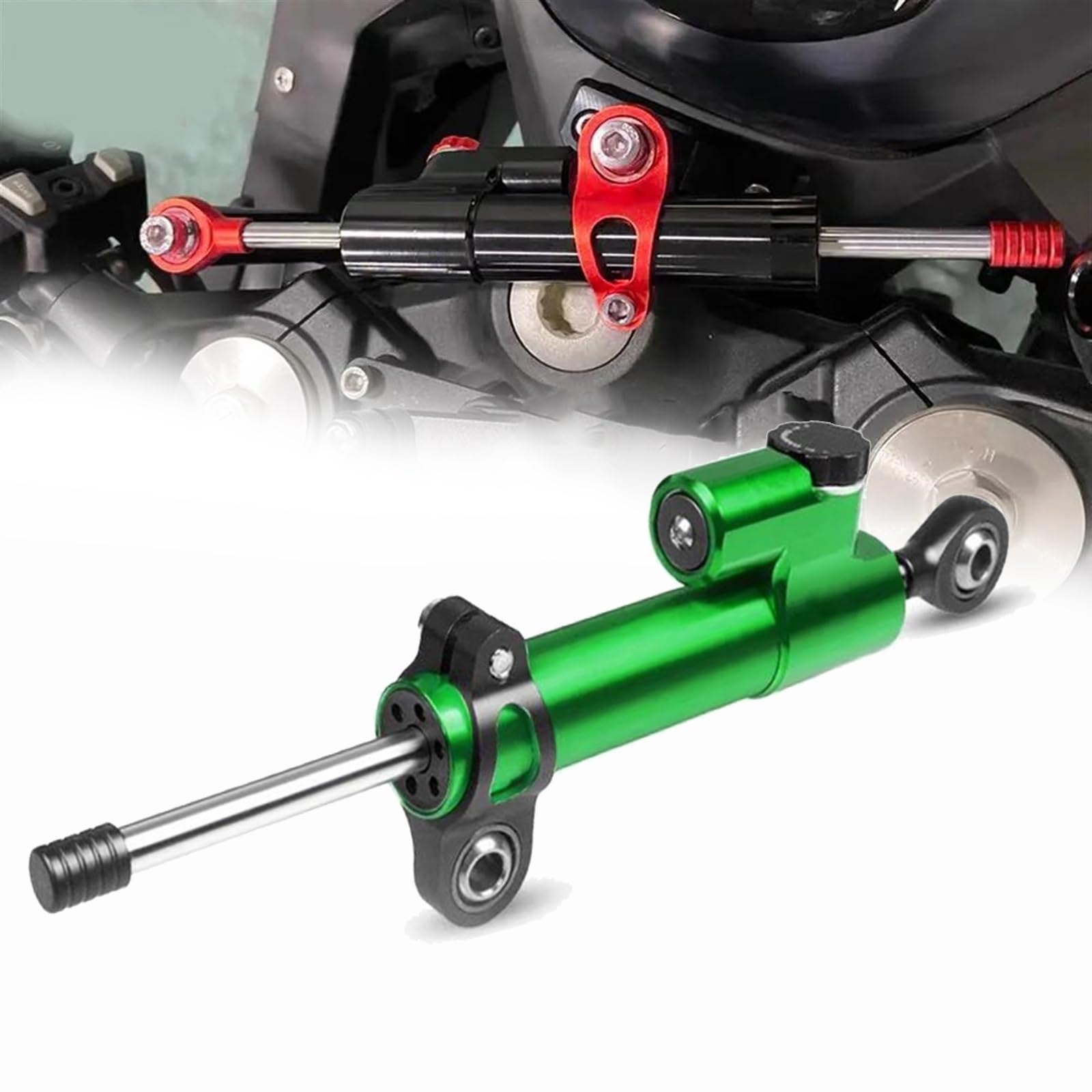 Motorcycle CNC Adjustable Steering Damper Mounting Bracket for Yamaha ATV UTV Raptor YFM660 YFM700 700R 350