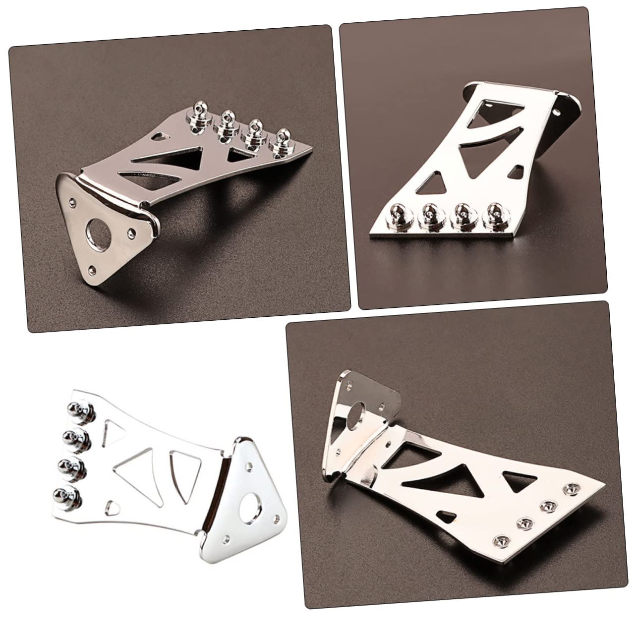 ifundom 3stücke Banjo Saitenhalter Dekorativem Design Saitiger Banjo Tailpiece Für Verbesserte Klangqualität Und Einfache Saitenwechsel Langlebig Und Robust