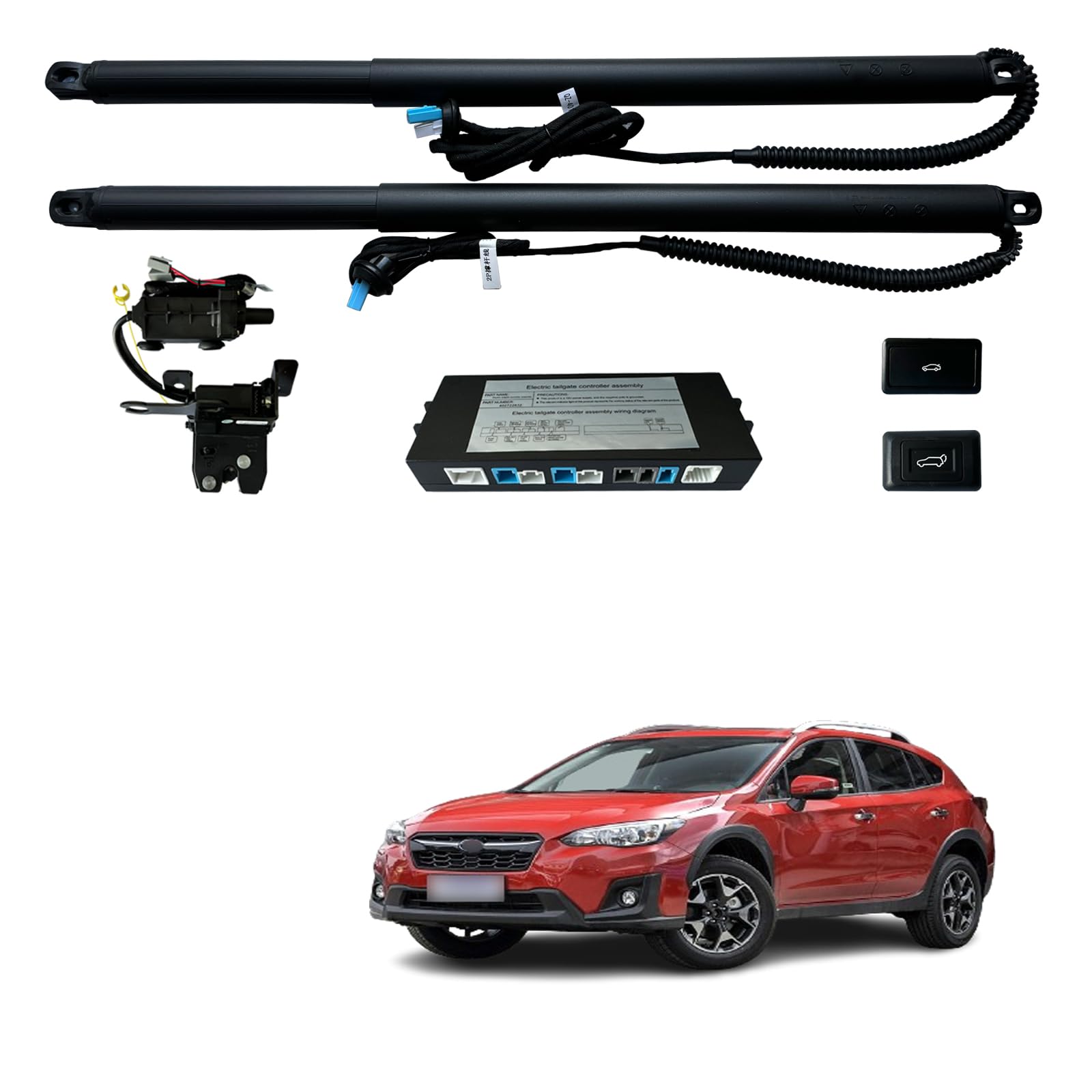 Amazon.com: Power Tailgate Kit For Subaru Crosstrek 2018-2023
