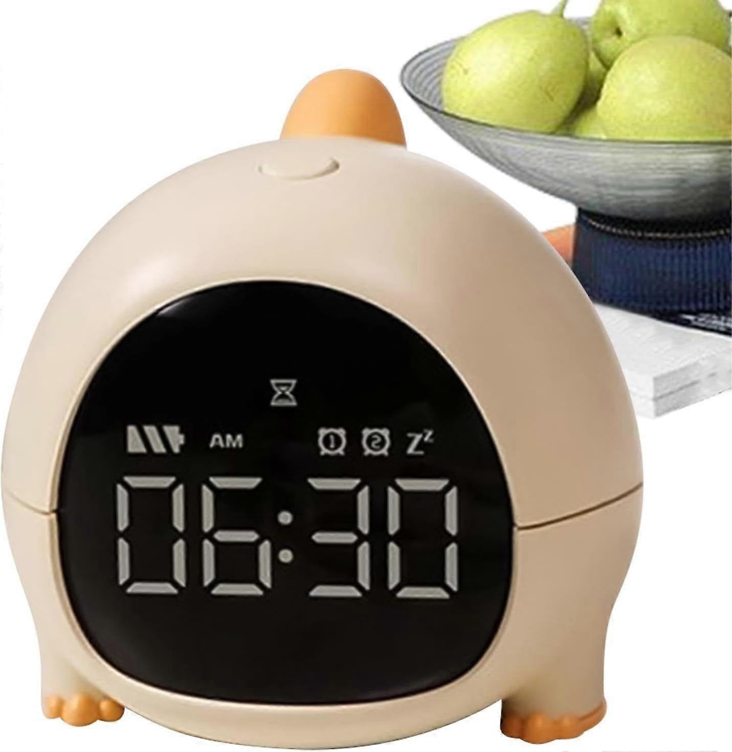 JOYHAPPST 108.58.5cmDinosaur Digital Clock, Electronic Bedside Clock - Dinosaur for Alarm Clock, Wake Up Light, Night Light, Bedroom Decoration