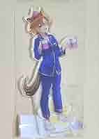 テイエムオペラオー　缶バッジ　パジャマ ウマ娘 テイエムオペラオー パジャマ 描き下ろし RTTT 缶バッジ