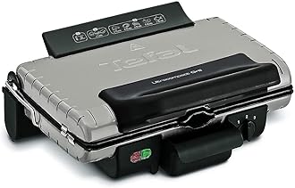 Tefal Ultracompact Barbecue Grill 600, Silver - Gc302b28