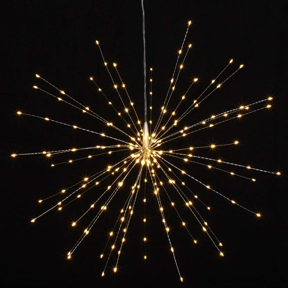 Lightstyle LondonStarburst Large Silver Mains Powered Hanging Light